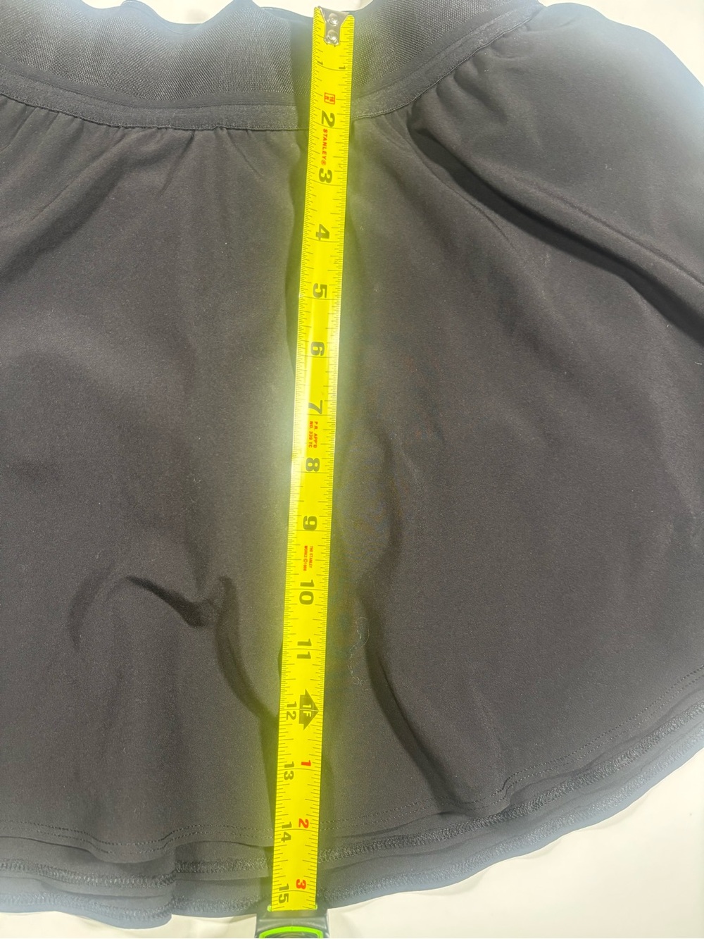 Lululemon Court Rival High Rise Skirt Black Womens Size 6 athleisure - Picture 3 of 6